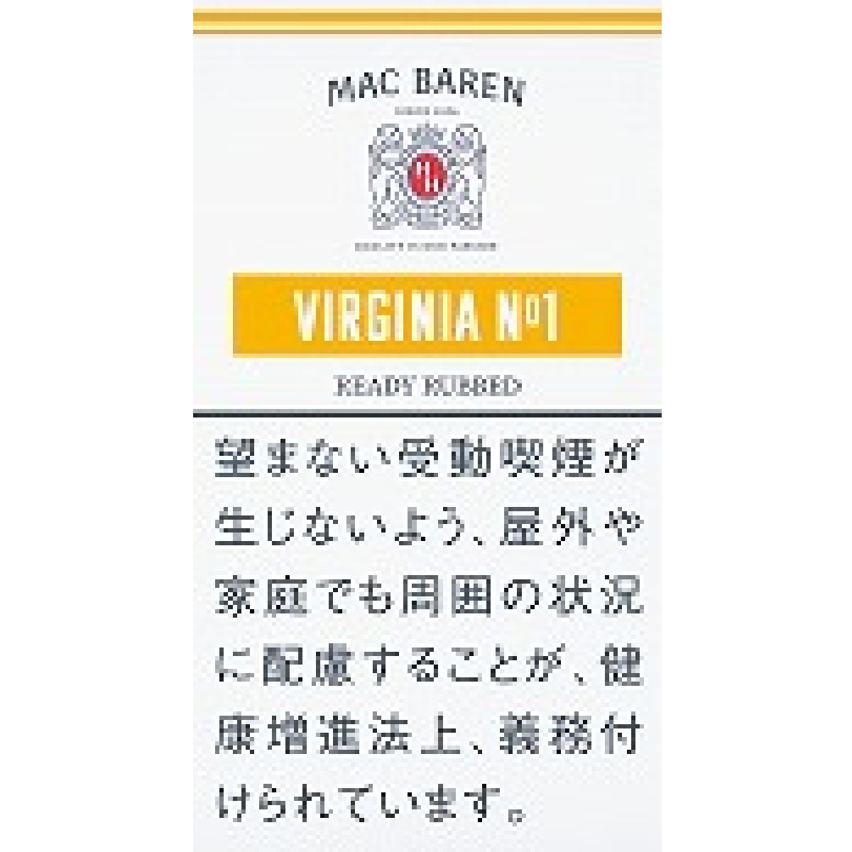 マックバレン・ヴァージニア・Ｎｏ．１